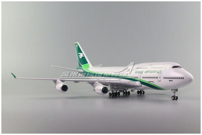 1:150 47CM Iraqi Airways BOEING 747-400 Passenger Plane Landing Gear Resin Model