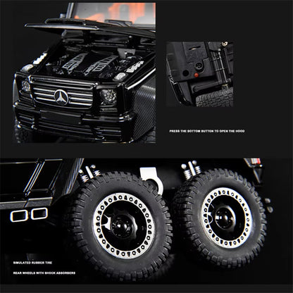 1:20 G65 G63 6*6 Tire Alloy Car Model Diecast & Toy Metal Off-Road Vehicles Car