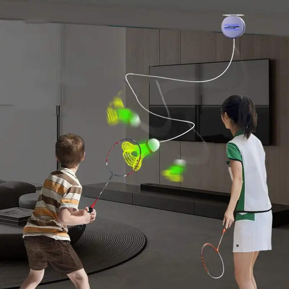 Self Study Badminton Trainer – Portable Rebound Tool