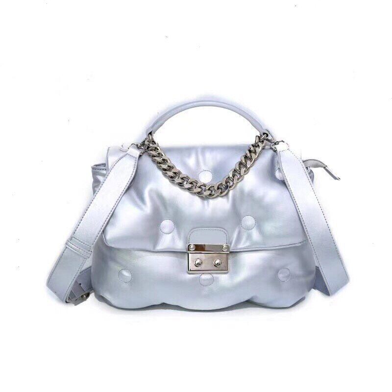 Women Cotton Feather Down Bag Crossbody Bag Handbag Shoulder Tote Bag