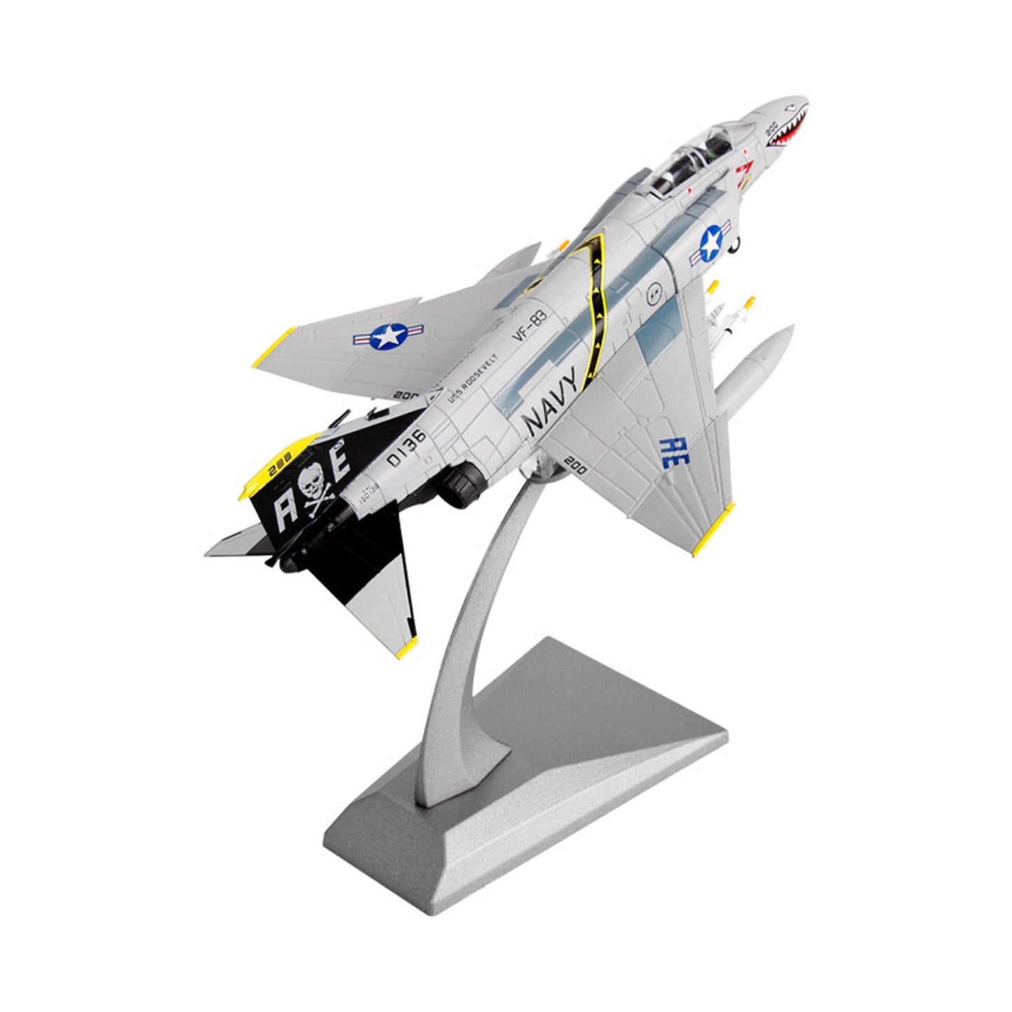 1/100 America F-4C Ghost Aircraft Fighter Model Military Plane Collection/Decor