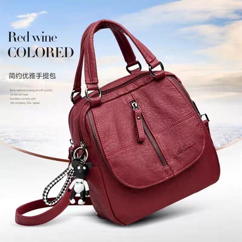 Women Designer Leather Handbag Rucksack Ladies Backpack Shoulder Fashion Bag New