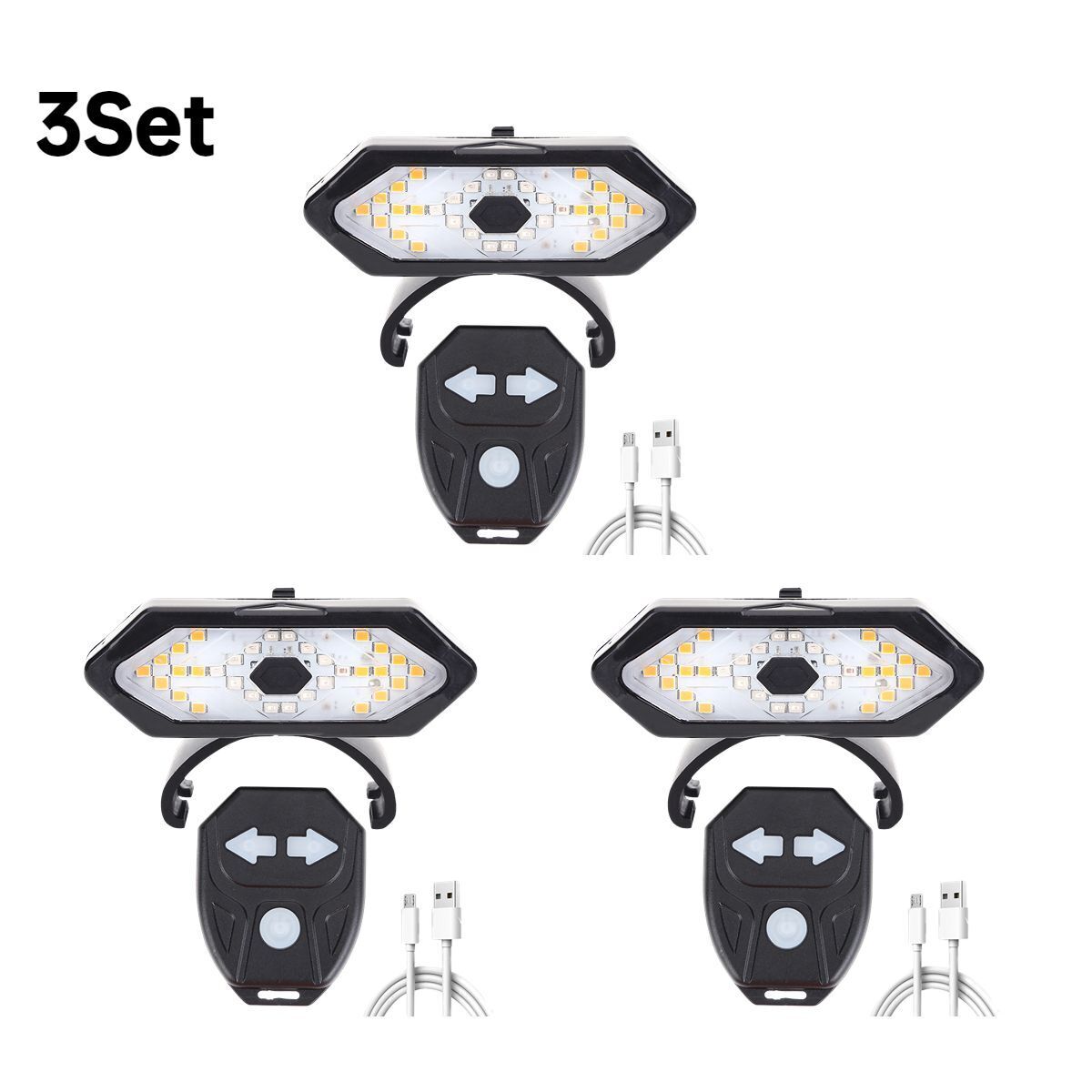 Smart Electric Scooter Turn Signal Lamp For Xiaomi M365 Pro Mi4 Usb Rechargeable