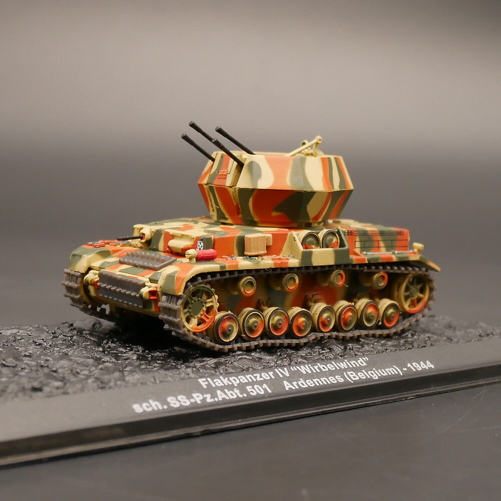 1/72 Flakpanzer IV World War II German Cyclone IV Air Defense Tank Model