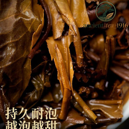 400g 1999 Yunnan Song Pin Hao Yiwu Mountain Ancient Tree Pu-erh Raw Pu'er Tea