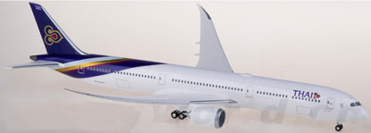 1:200 34CM Hogan THAI BOEING 787-10 Passenger Airplane ABS Plastic Plane Model