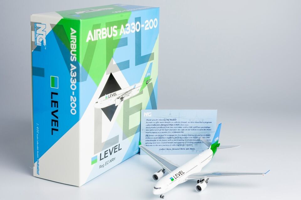 1:400 NG Model LEVEL AIRBUS A330-200 Passenger Airplane Diecast Aircraft Model