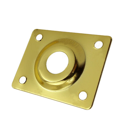 Guitar Output Metal Jack Plate Square With Screws For Electric Bass Guitar s