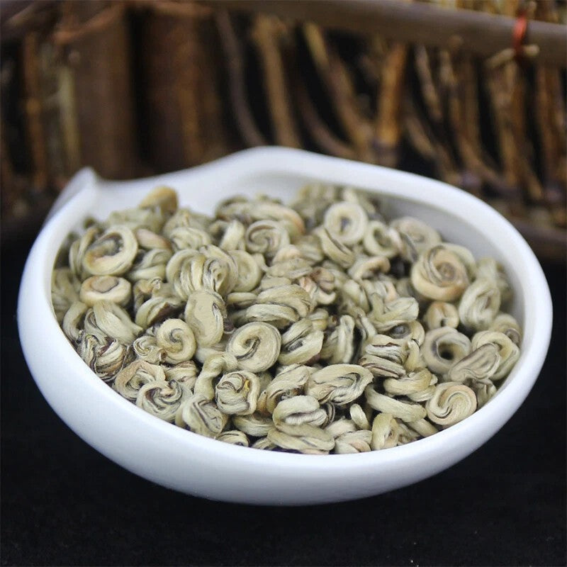 250g Jasmin Handmade Green tea Snail Jasmine Chinese Green Tea Yu Luo Wang Pearl