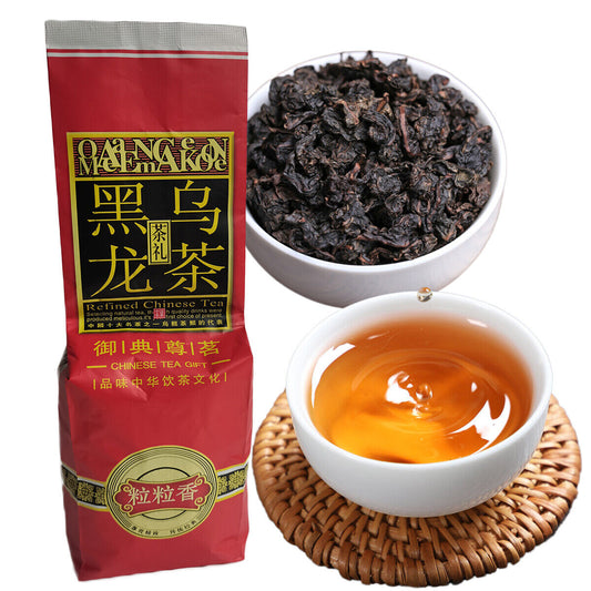 250g Black Oolong Tea Bagged Chinese Tea Healthy Slimming Tea Loose Leaf