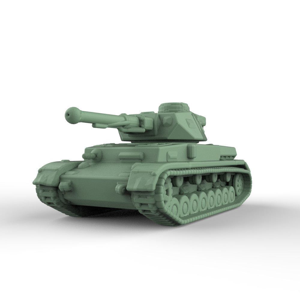 SSMODEL SS350944 1/350 Military Model Kit German Tank IV F2Medium Tank