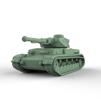 SSMODEL SS350944 1/350 Military Model Kit German Tank IV F2Medium Tank
