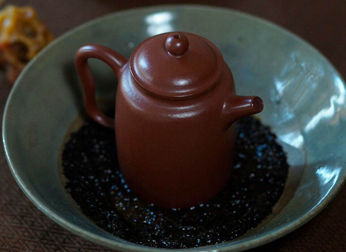 80cc chinese Yixing Handmade Zisha Clay teapot Zhuni JiZhi Gongfu Hu Tea Pot