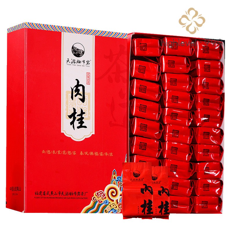 Chinese Tea Wuyi Mountain Oolong Tea Bagged Tea Rougui Tea China Top Grade 250g