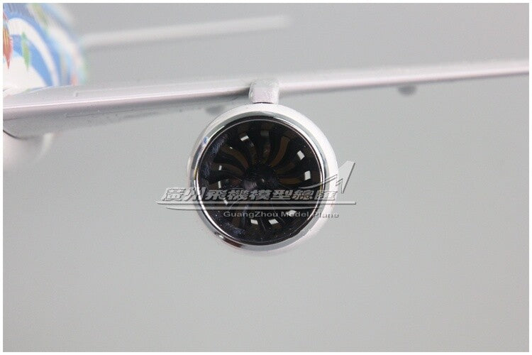 47CM Bangkok Air AIRBUS A320 HS-PGW Passenger Airplane Resin Aircraft Model