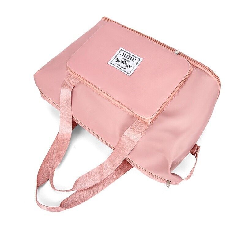 Foldable Sports Bag For Women Gym Swimming Ultralight Waterproof Wet Pocket