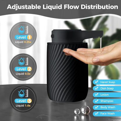 Automatic Soap Dispenser 10oz/300ml Rechargeable Liquid Hand Soap Dispenser