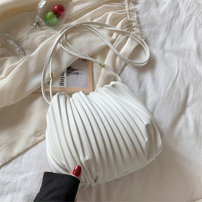 Luxury Bucket Bag Soft Leather Side Shoulder Bag Crossbody Bag Fashion Handbags