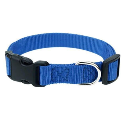 Nylon Pet Dog Collar Custom Embroidery Adjustable Quick Release Durable