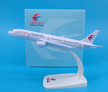 16cm CHINA EASTERN BOEING 777 Passenger Airplane Diecast Aircraft Plane Model