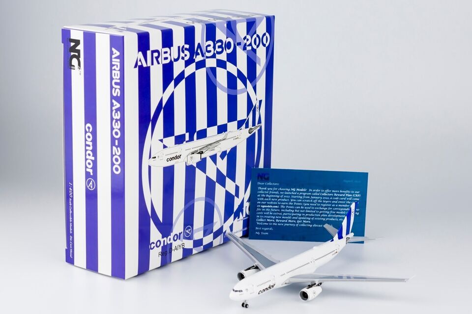 1:400 NG Model Condor AIRBUS A330-200 Passenger Airplane Diecast Aircraft Model