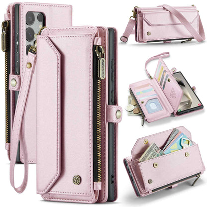 Crossbody for Samsung Galaxy S25 Ultra S25+ Plus Case Wallet with Card Holder