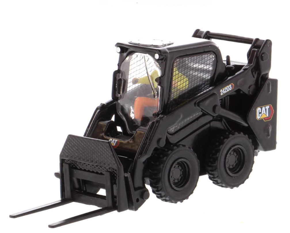 1:50 DM 242D3 Skid Steer Loader Construction Machine Equipment Diecast Model