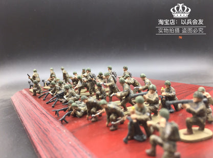 1/72 28Pcs World War II US Soldier Model
