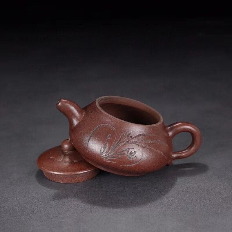 Chinese Yixing Zisha Clay Handmade Exquisite Teapot（Lanxiang 顾景舟）