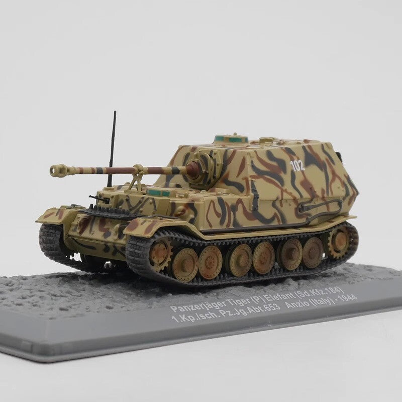 IXO 1/72 WWII German Elephant Tank Destroyer Military Alloy Model Ornaments