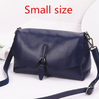Pure Leather Handbag Shoulder Messenger Bag Female Layer Leather Portable Bag