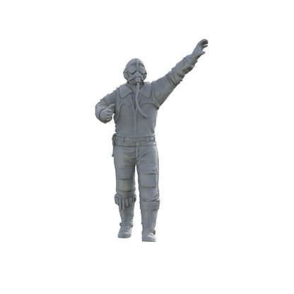 SSMODEL SSPR100500C 1/100 German Pilots WWII With AR-196 Aircraft