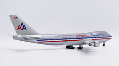 1:200 35CM JC Wings American Freighter BOEING 747-100SF Airplane Diecast Model