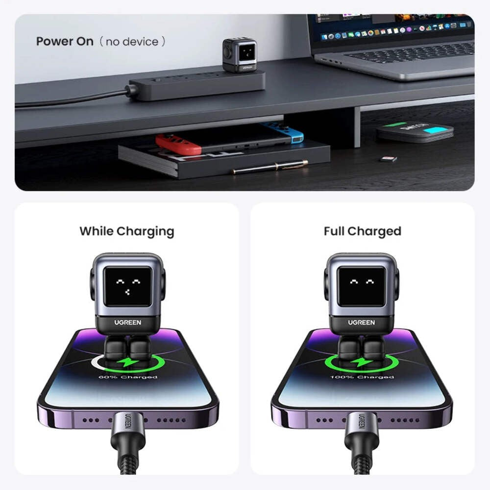 GaN 65W Fast Charger PD USB-C Quick Charge Adapter