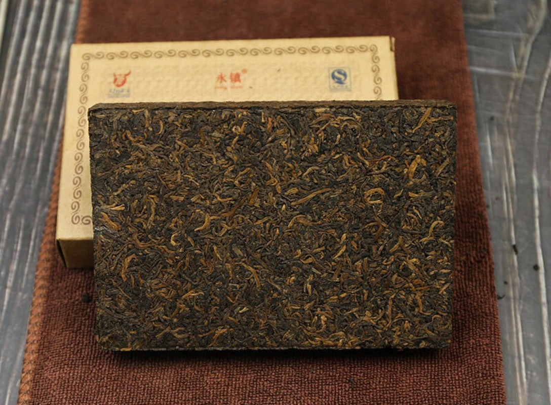 250g Authentic Yunnan Lincang 2024 Mellow Royal Court Pu'er Tea Ripe Tea Brick