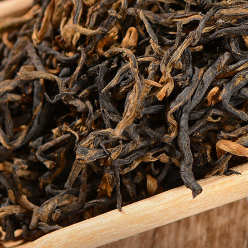 250g Dian Hong Tea Iron Canned Gift Tea Yunnan Golden Buds Loose Leaf Black Tea