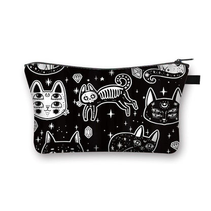 Cosmetic Case Makeup Bag Canvas Toiletry Bag Small Clutch Lipstick Bags Canvas