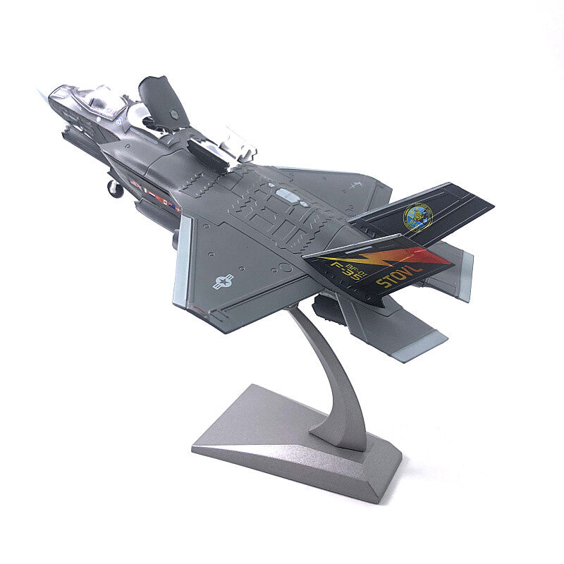 1/72 US Marine Corps F-35B Vertical Lift Invisible Fighter Alloy Model
