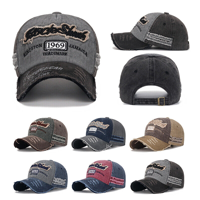 Adjustable Unisex Baseball Cap Hip Hop Caps Letters Cap Peaked Cap Sun Hat