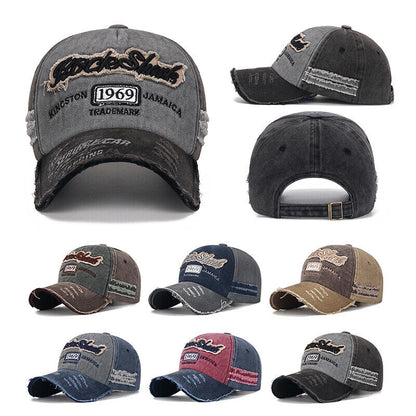 Adjustable Unisex Baseball Cap Hip Hop Caps Letters Cap Peaked Cap Sun Hat