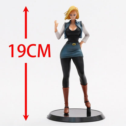 Dragon Ball Android NO.18 Battle Version PVC Action Figure Model Toy Statue Gift