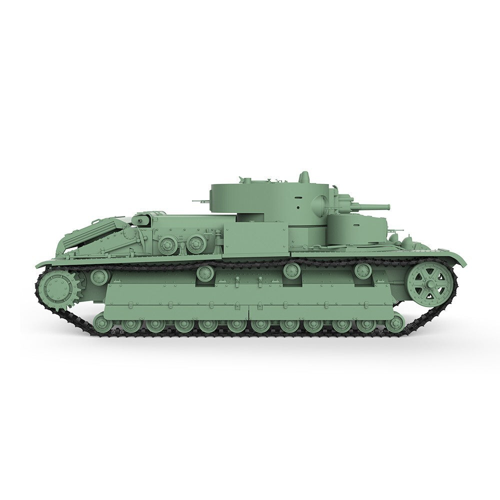 SSMODEL SS72583 1/72 25mm Military Model Kit Soviet T-28 1938 Medium Tank