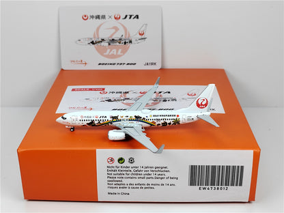 1:400 JC Wings JAL BOEING B737-800 Passenger Airplane Diecast Model