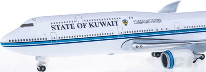 1:500 Hogan STATE OF KUWAIT BOEING 747-8 Passenger Aircraft Diecast Plane Model