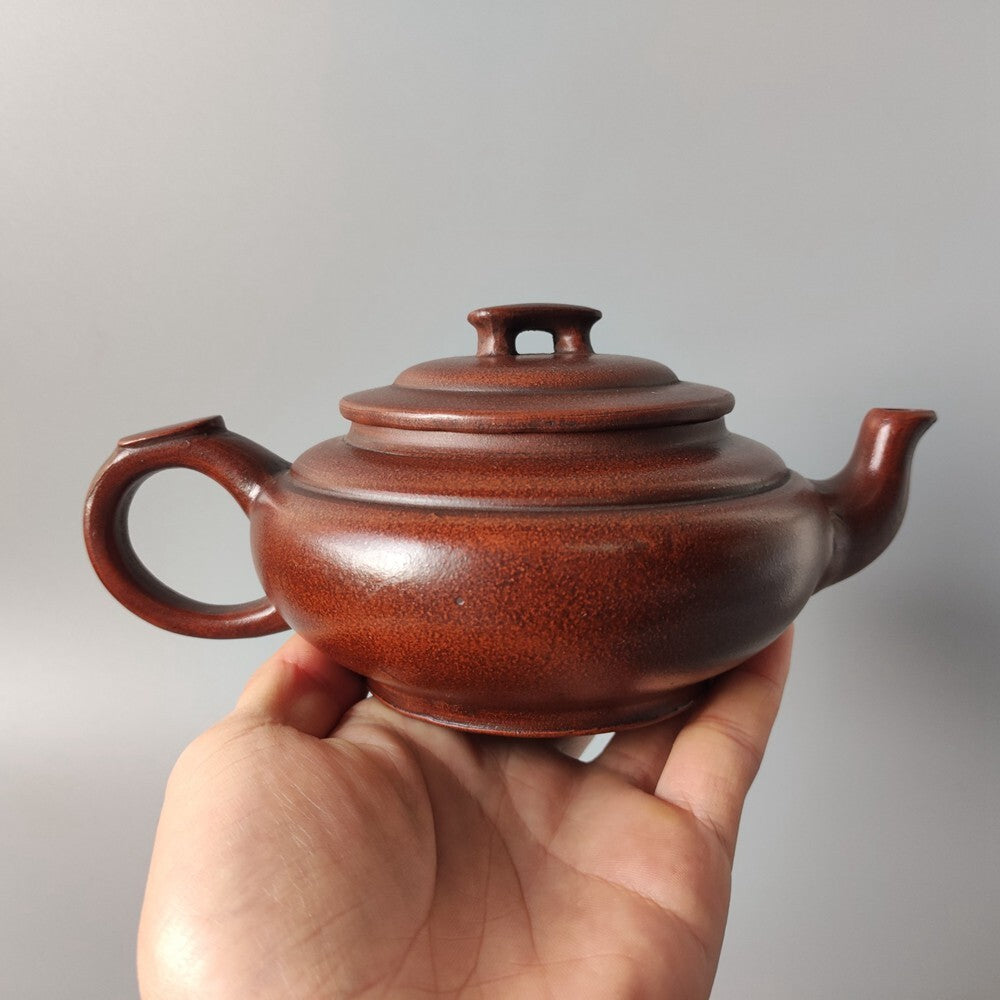 Chinese Yixing Zisha Clay Teapot Shangxinqiao Pot Gu Jingzhou 400ml