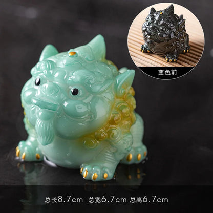 Pixiu-Color Changing Tea Pet Decoration Play Tea Ceremony Kung Fu Tea Set