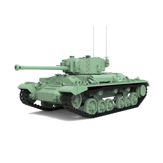 SSMODEL SS144557 1/144 Military Model British Valentine.XI Infantry Tank Mk.III