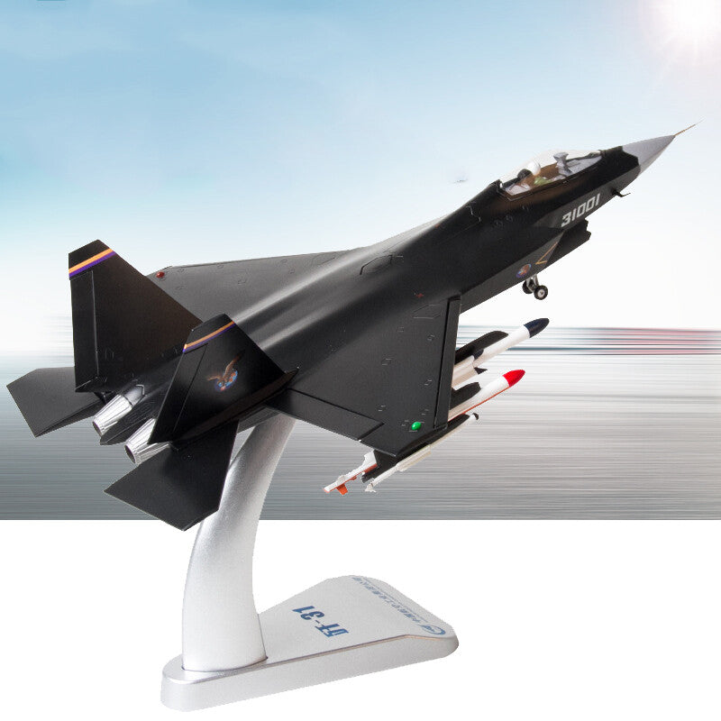 TEERBO China J-31 FIGHTER PLANE Original 1/48 diecast plane model aircraft