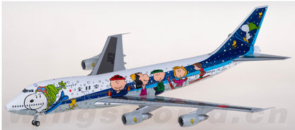 1:200 SQ Wings ANA Boeing 747-100SR JA8139 Passenger Airplane Diecast Model