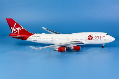 1:200 35CM JC Wings Virgin Orbit BOEING 747-400 Passenger Airplane Diecast Model